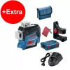 Křížový laser Bosch GLL 3-80 C Professional + držák BM1 0601063R02