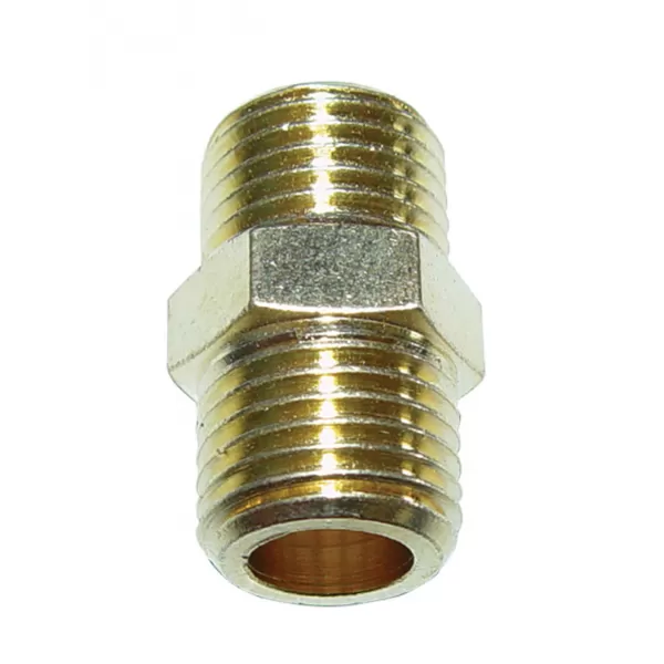 Dvojitá vsuvka1/4" vnější - 1/4" vnější závit (2 ks) Güde