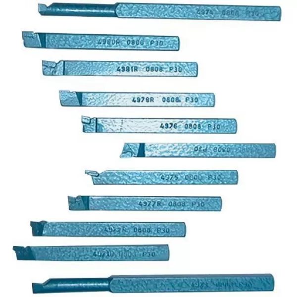 Soustružnické nože Güde, 11-dílná sada