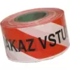 Páska výstražná 8cm/250m s potiském ZÁKAZ VSTUPU