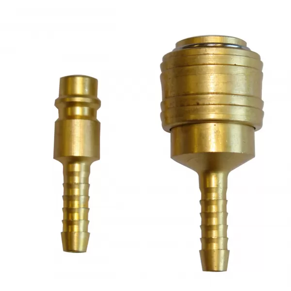 Rychlospojka / vsuvka s hadicovou vsuvkou 9 mm, sada Güde