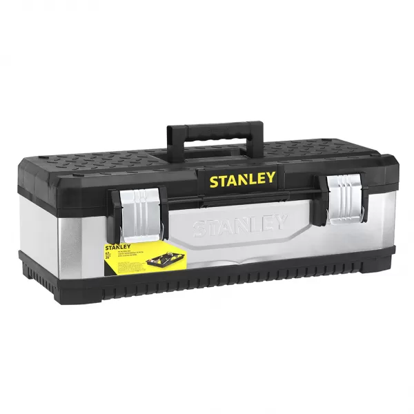 Kovoplastový box Stanley na nářadí - galvanizovaný 1-95-619