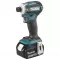 Aku rázový utahovák Makita DTD172RTJ 1/4"Li -ion 18V/5,0Ah, systainer