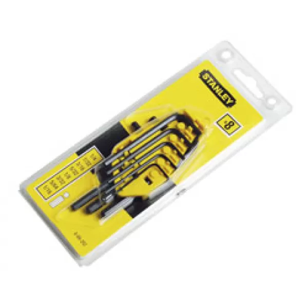 Sada šestihranných zástrčných klíčů Stanley v palcích 0-69-252