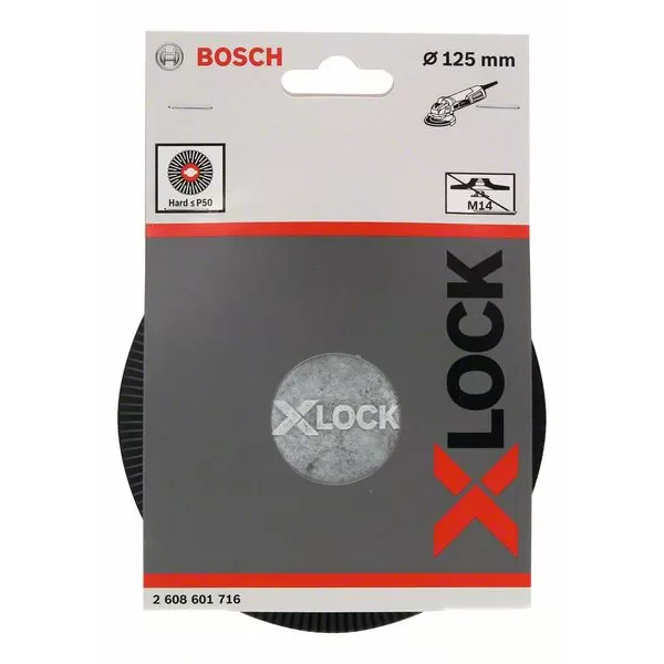 Talíř opěrný Bosch - hrubý X-LOCK