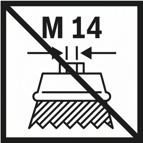 Kartáč hrncový copánkový Bosch Heavy for Inox