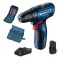Aku vrtačka Bosch GSR 120-LI Professional 12V/2,0 Ah + 23ks příslušenství 06019G8002