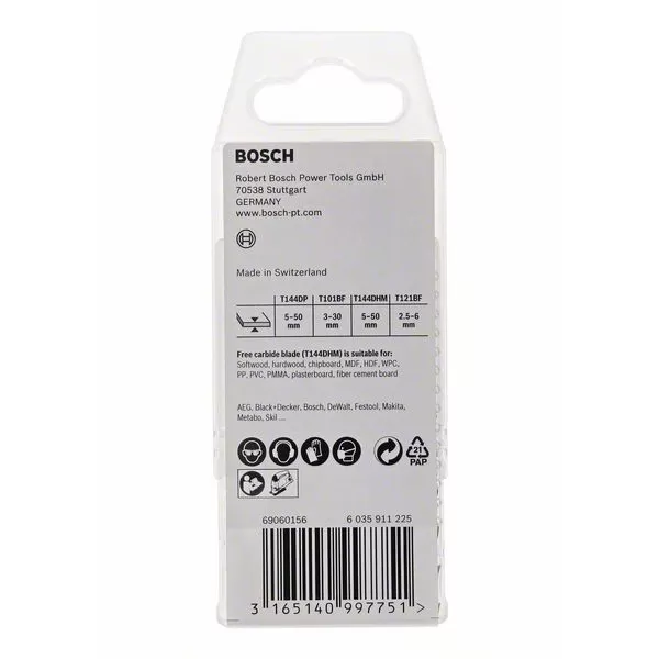 Sada pilových plátků Bosch, Wood and Metal