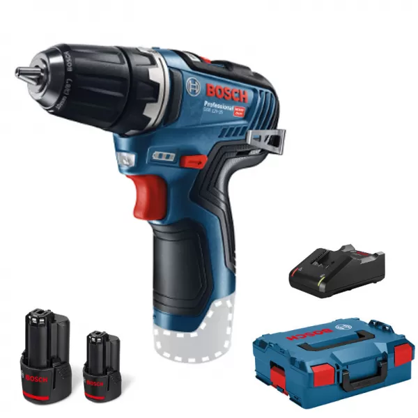 Aku vrtačka Bosch GSR 12V-35 Professional 2x3,0Ah 06019H8002