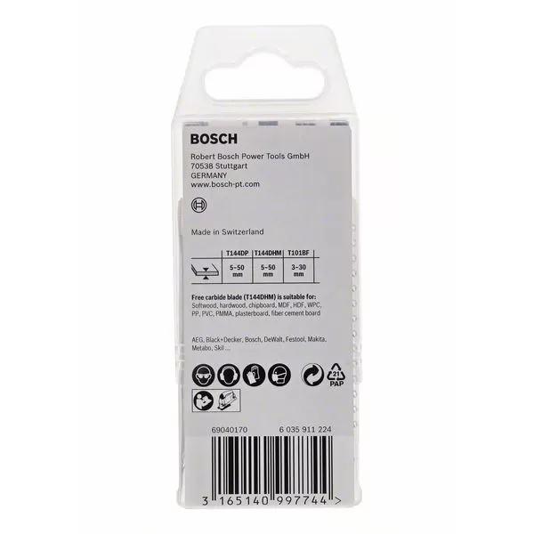 Sada pilových plátků Bosch, Wood