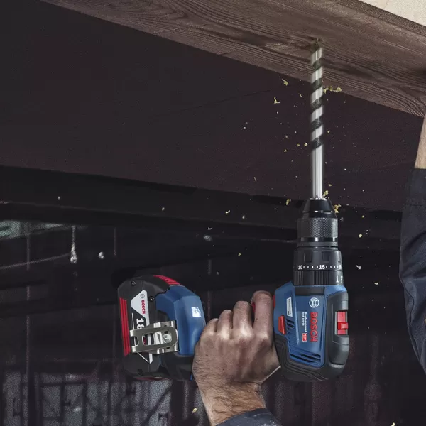 Aku vrtačka s příklepem Bosch GSB 18V-50, kufr L-case Professional 06019H5100