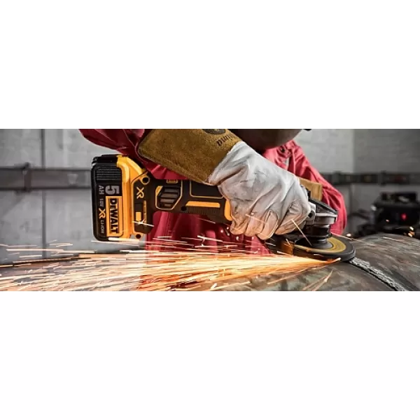 Aku úhlová bruska Dewalt DCG405NT, 125mm solo