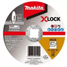 Kotouč řezný 125x1,2 inox X-Lock Makita E-00418