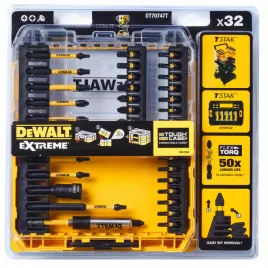 Sada bitů dewalt 42ks Impact Torsion, brýle DT70740T