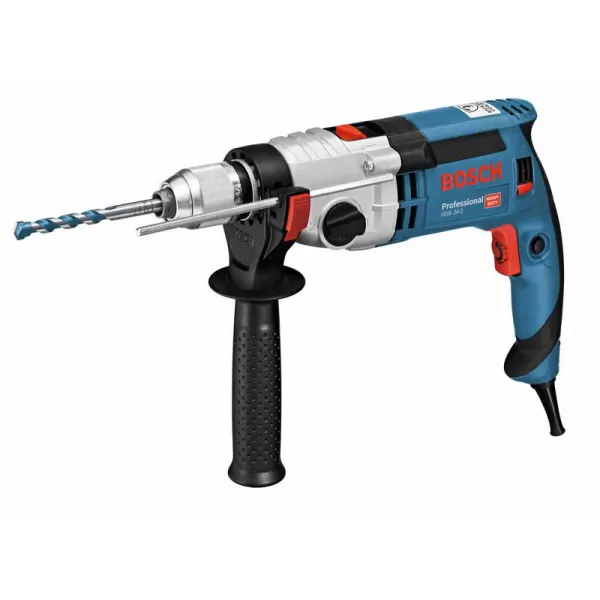 Vrtačka s příklepem Bosch GSB 24-2 + RU Professional 060119C801
