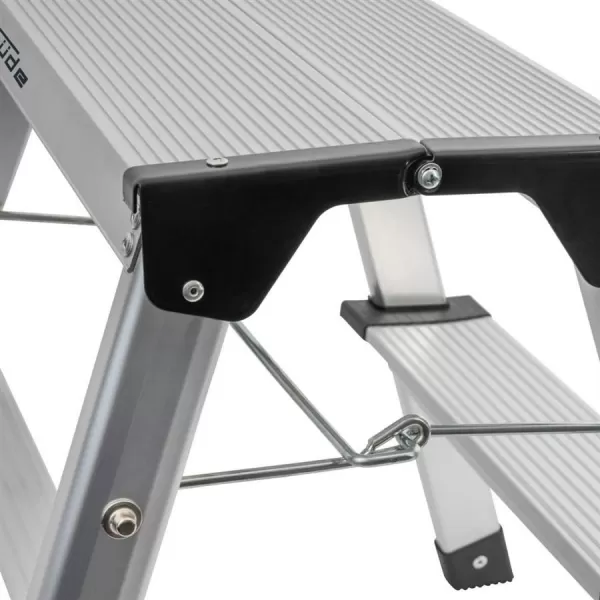 Schůdky oboustranné hliníkové 1+1 Güde