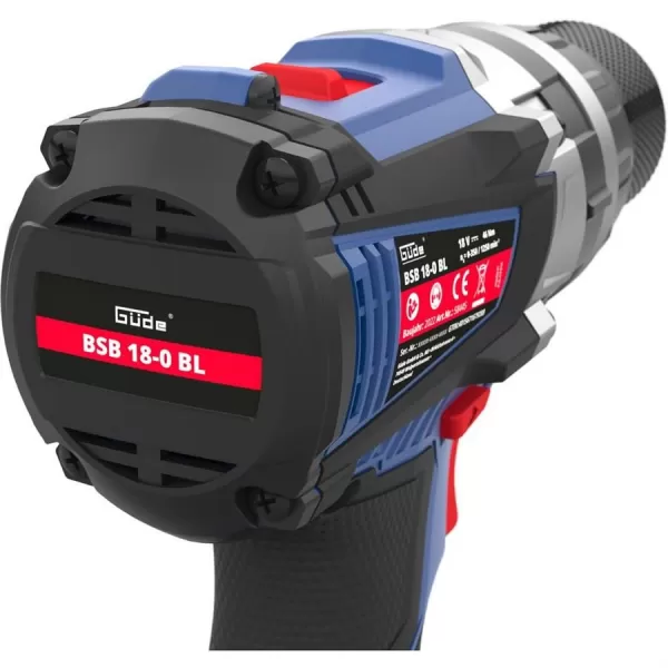 Aku vrtačka s příklepem Güde BSB 18-0 BL