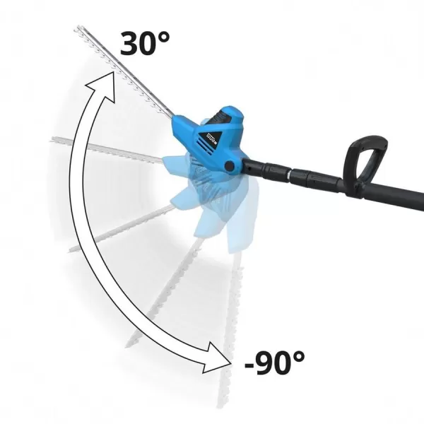 Nůžky na živý plot teleskopické Güde GTHS 6045.1