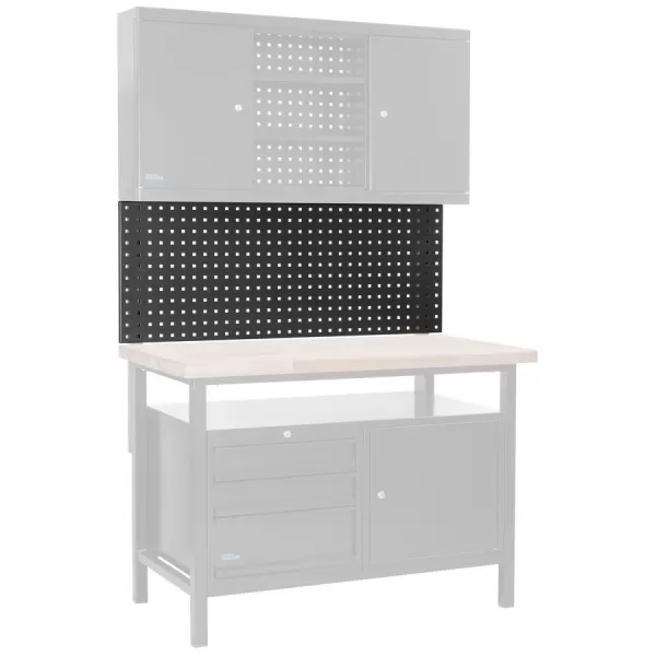 Závěsný děrovaný panel Güde 1200P/1 Black Line