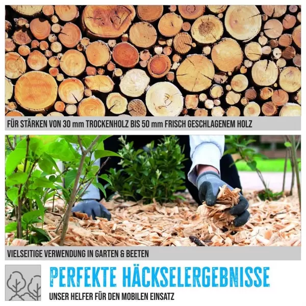 Drtič větví motorový Güde GH 4.1-50