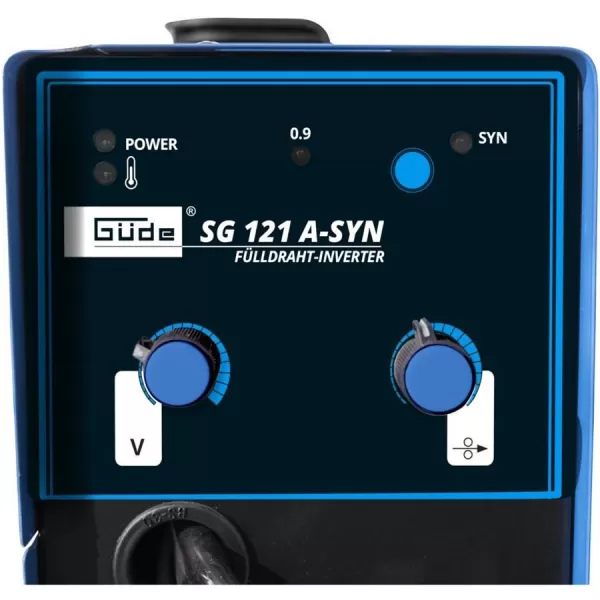 Elektrodová svářečka Güde SG 121 A-SYN s plněnou drátovou elektrodou