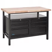 Dílenský stůl Güde P 1200 SS Black Line