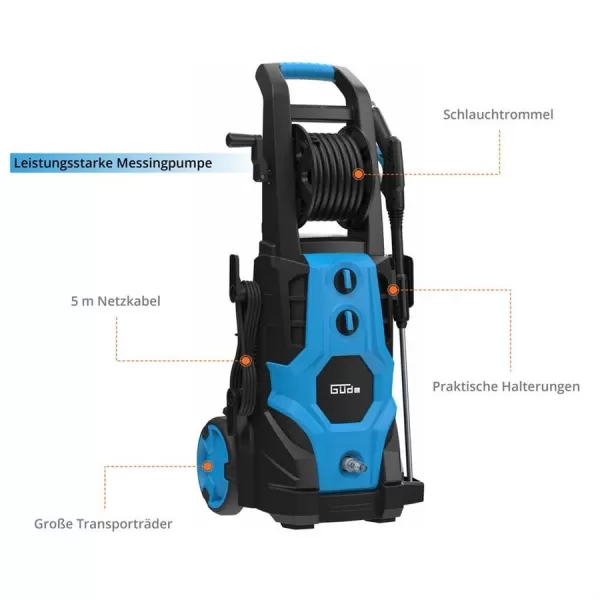 Vysokotlaký čistič Güde GHD 3200-225