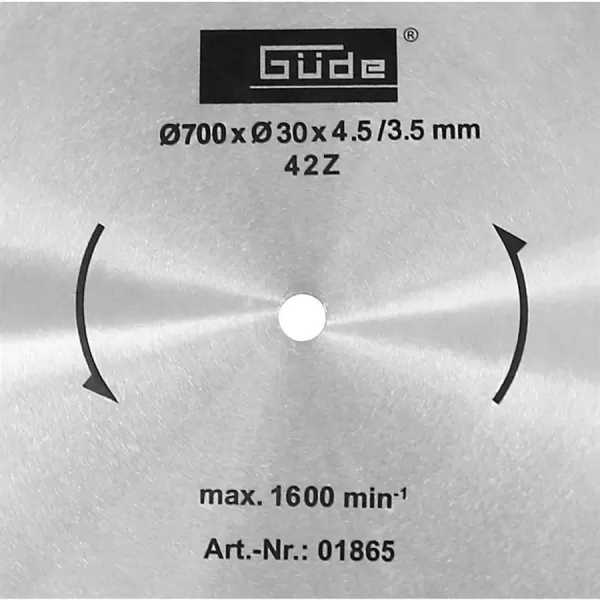 Pilový kotouč 700 x 30mm, 42Z Güde