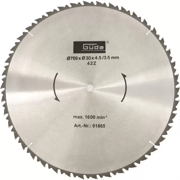 Pilový kotouč 700 x 30mm, 42Z Güde