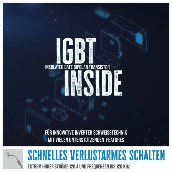 Svářečka Güde SG 131 A-SYN s plněnou drátovou elektrodou