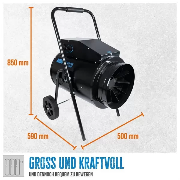 Topidlo elektrické Güde GEH 15