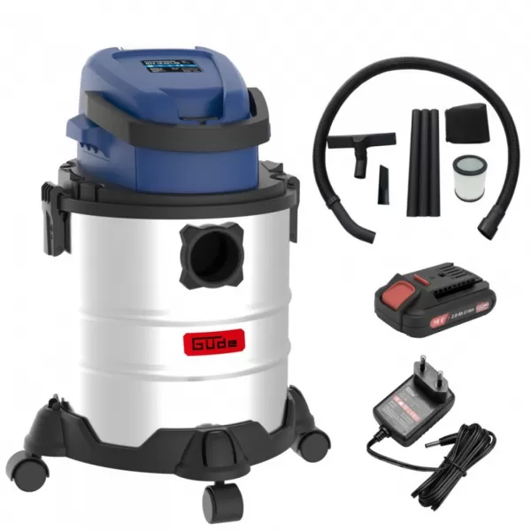Aku vysavač na suché a mokré nečistoty Güde NTS 18-201-05