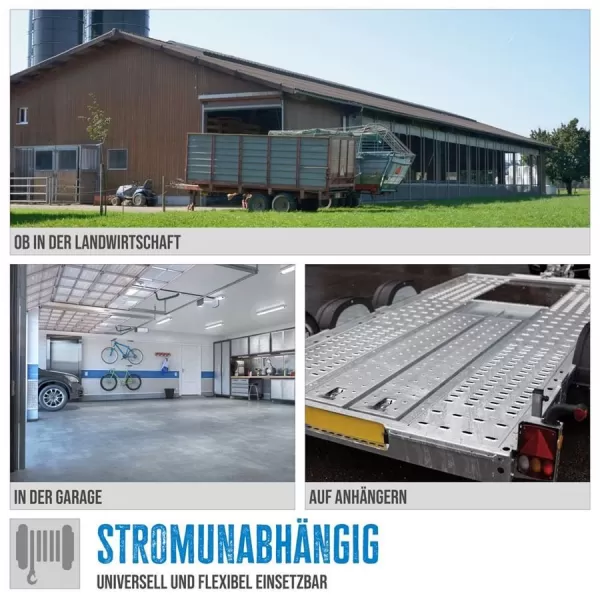 Pásový naviják Güde GGHW 900/8