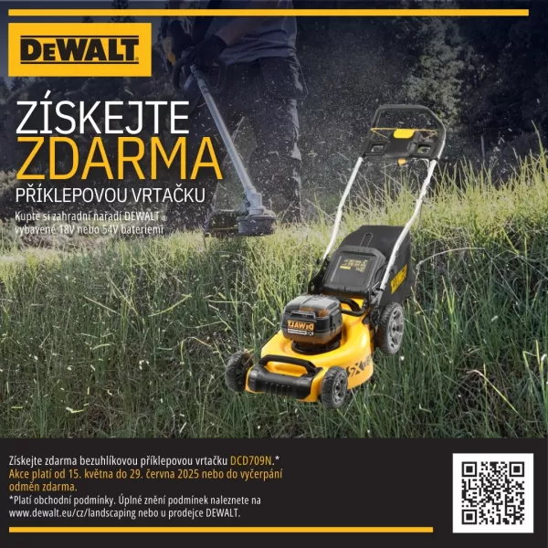 Aku sekačka na trávu Dewalt DCMW564P2  ( 2 x 18V/5,0Ah )