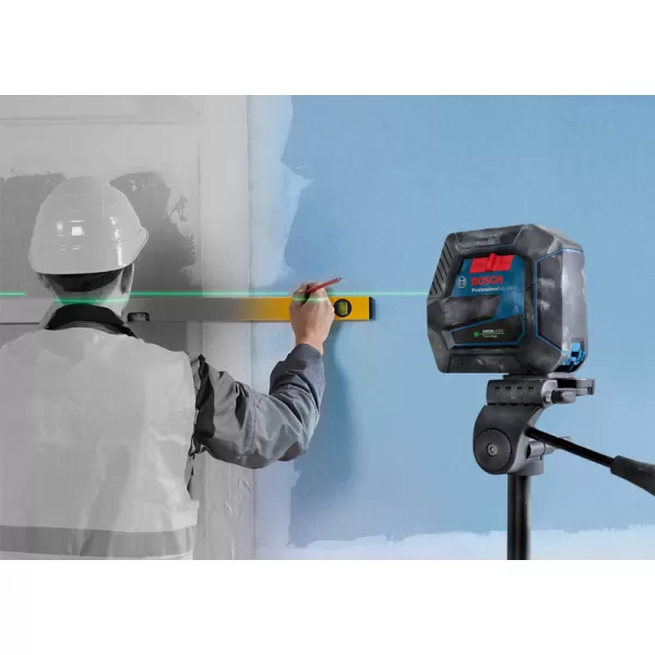 Laser křížový Bosch GCL 2-50 G+RMN10, kufr, taška Professional 0601066M02