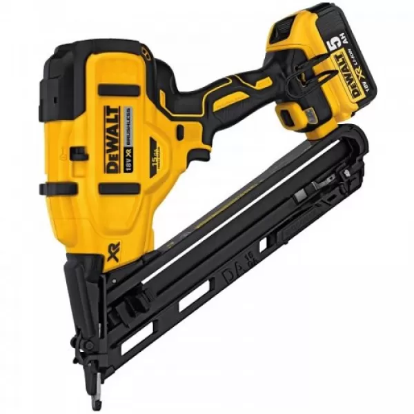 Aku hřebíkovačka DeWalt DCN650P2, 18 V, dokončovací, 2x5,0Ah