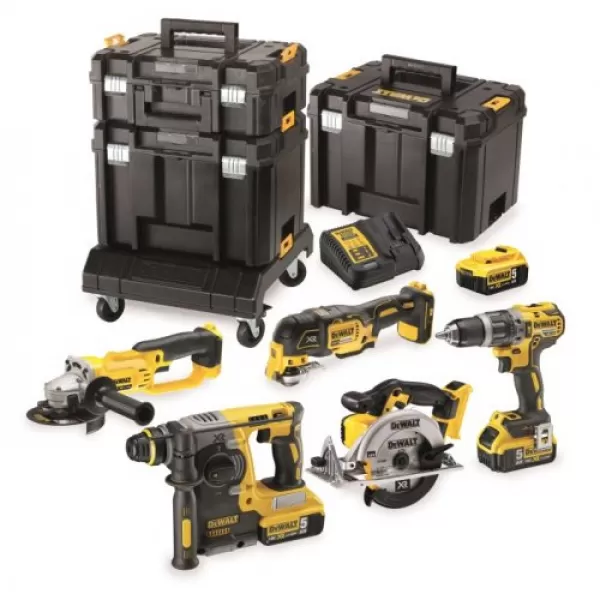 Aku sada Dewalt DCK654P3T kombo nářadí 18V 5,0 Ah