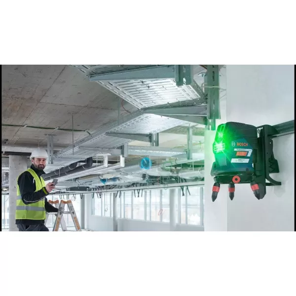 Laser křížový Bosch GCL 2-50 G+RMN10, kufr, taška Professional 0601066M02