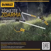 Aku prořezávací pila 18V 5,0Ah Dewalt DCMPS567P1