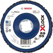 Kotouč leštící Bosch 125mm X-LOCK Cleaning Disc N377 Metal 2608621833