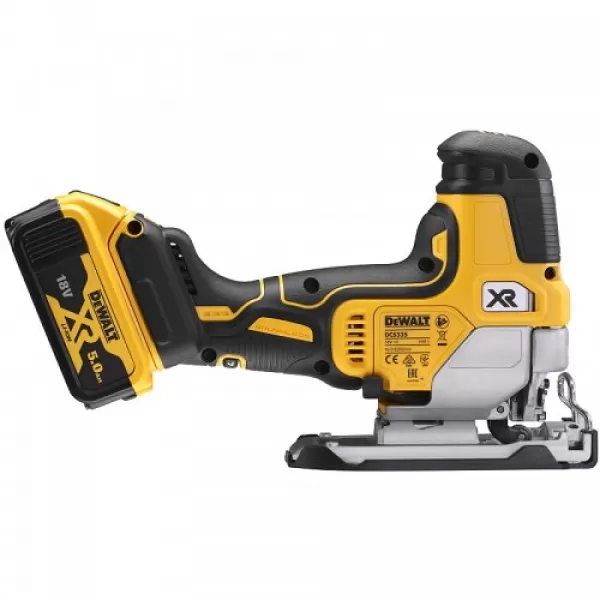 Aku přímočará pila Dewalt DCS335P2 18V 2x5,0Ah