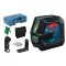 Laser křížový Bosch GLL 2-15 G Professional + LB10+DK10, kufr, taška 0601063W02