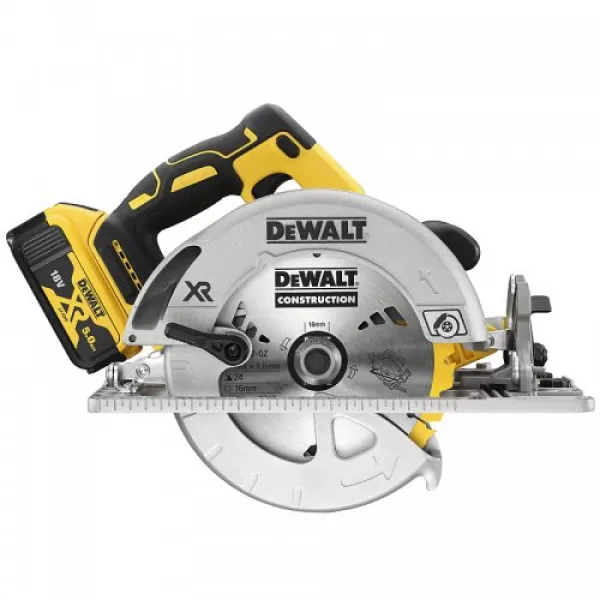 Aku okružní pila Dewalt DCS572P2 18V 5,0Ah