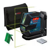 Laser křížový Bosch GLL 2-15 G + LB10 Professional 0601063W00