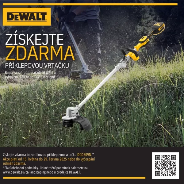 Aku strunová sekačka Dewalt 18V 1x5,0Ah DCMST561P1