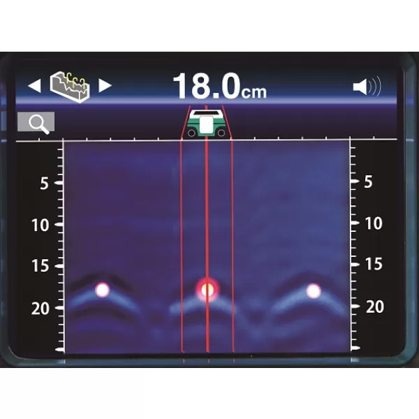 Aku detektor Makita Li-ion LXT 14,4/18V solo DWD181ZJ