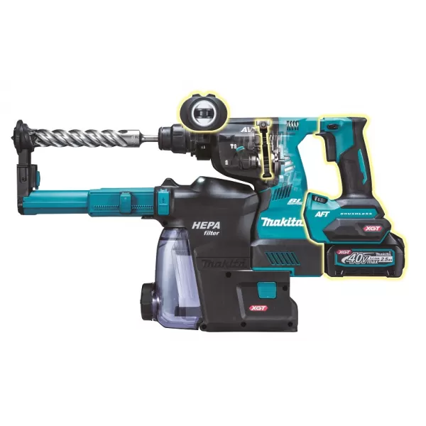 Aku kombinované kladivo SDS-Plus Makita XGT 40V/4,0Ah HR003GM201