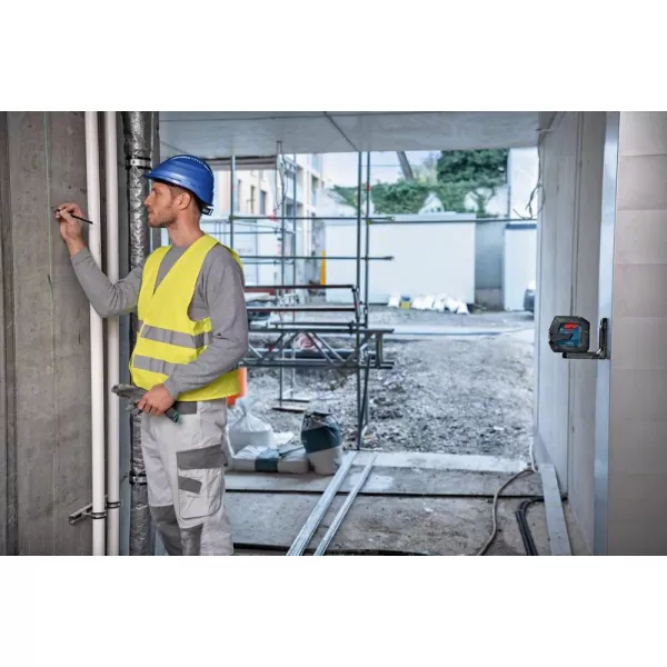 Laser křížový Bosch GLL 2-15 G Professional + LB10+DK10, kufr, taška 0601063W02