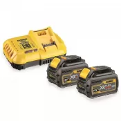 Sada 2ks akumulátorů 6Ah + nabíječka Dewalt FLEXVOLT DCB118T2