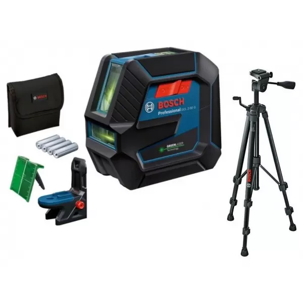 Laser křížový Bosch GCL 2-50 G+RMN10+BT150 Professional 0601066M01